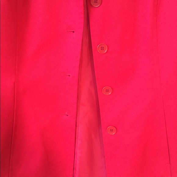 Caslon Red Spring 3/4 Length Jacket - Picture 5 of 7